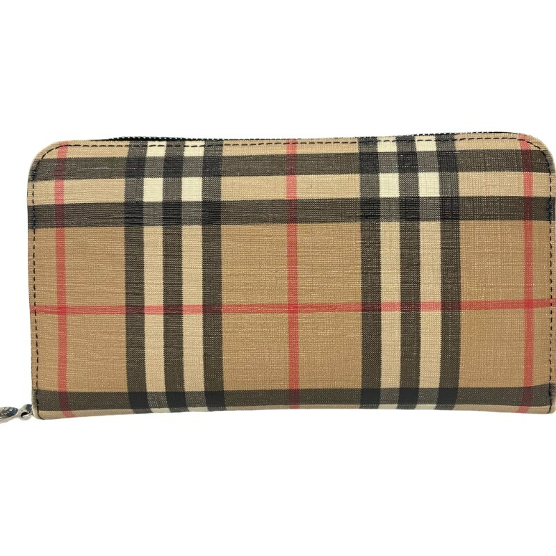 楽天市場】【財布】BURBERRY バーバリー ラウンドファスナー長財布