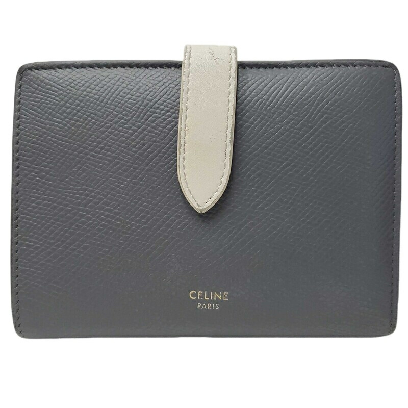 美品　CELINE セリーヌ　財布　二つ折り　S42 楽天市場】CELINE セリーヌ 二つ折り財布 Small Flap Wallet