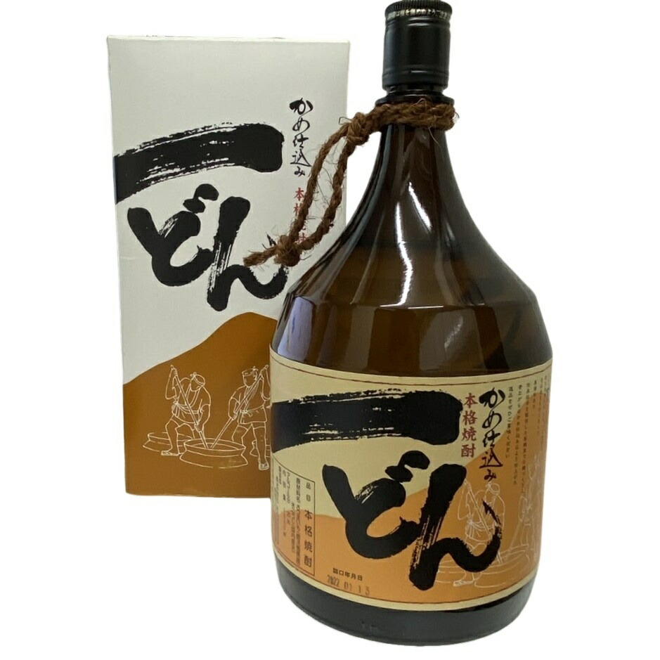 限定焼酎　一どん　25度　2本　かめ仕込み プレミア焼酎 芋焼酎　杜氏の里　笠沙 Amazon.co.jp: 焼酎 一どん 25度 2本 かめ仕込み プレミア焼酎