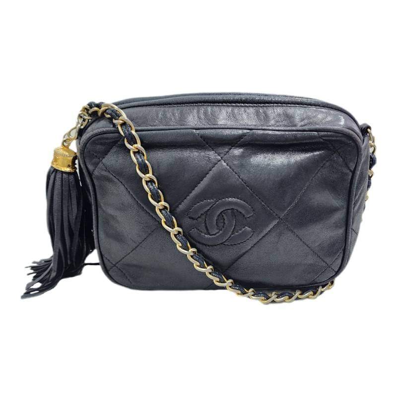 楽天市場】CHANEL シャネル ヴィンテージ マトラッセ タッセル ココ