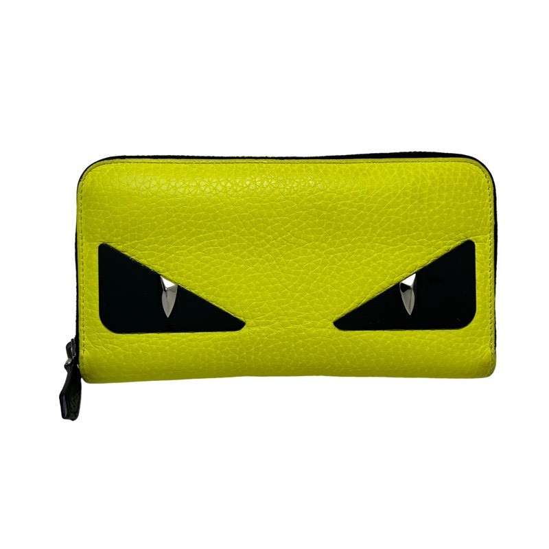 フェンディ◆モンスター！ブラックレザー長財布 イエローのロゴ 楽天市場】【新品未使用品】FENDI フェンディ モンスター