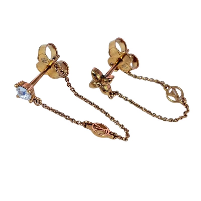 楽天市場】ルイヴィトン ピアス・プティルイ M00390【Bランク】【中古