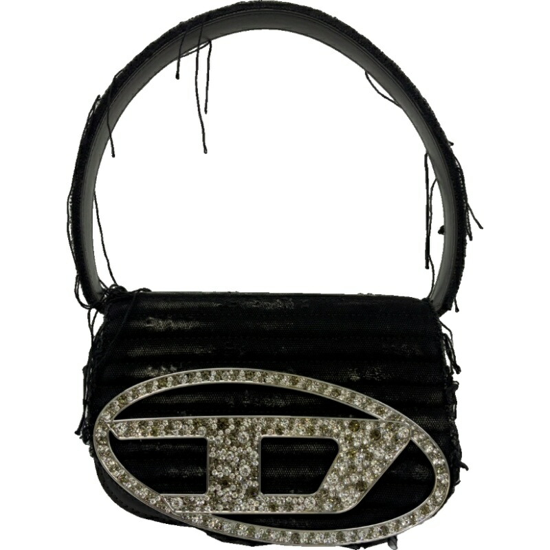 DIESEL スタッズ付きブラックハンドバッグ 楽天市場】ディーゼル DIESEL ハンドバッグ トートバッグ