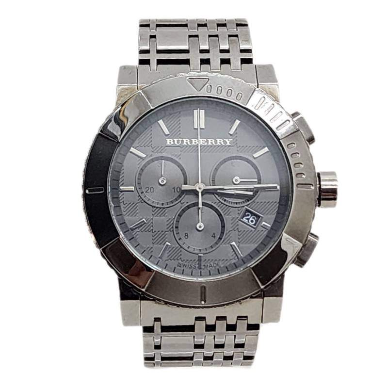 楽天市場】電池交換済 BURBERRY バーバリー ヘリテージ クロノグラフ