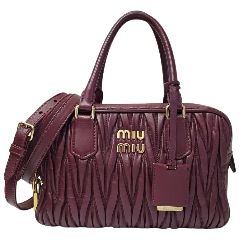 楽天市場】【ミュウミュウ】Miu Miu アルカディ マテラッセ レザー