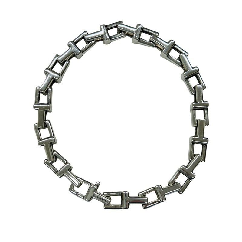 楽天市場】ティファニー Tナロー・チェーンブレスレット/Sv925-12.5g