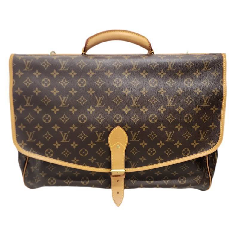 LOUIS VUITTON ルイヴィトン M41140 SP0999 モノグラム サックシャス 赤銅色 ユニ一発やる 2WAY ショルダーバッグ 【中古】 22512R91