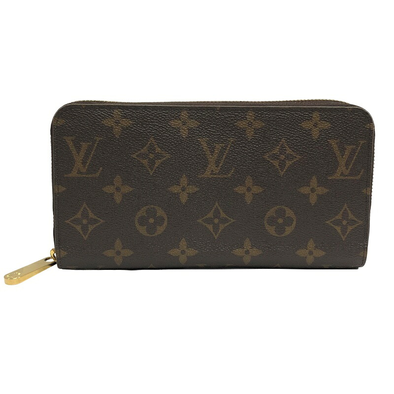 LOUIS VUITTON ルイヴィトン レディース 長紙入れ ジッピー･ウォレット M41895 フューシャ モノグラム お箱 【中古】 22601K336