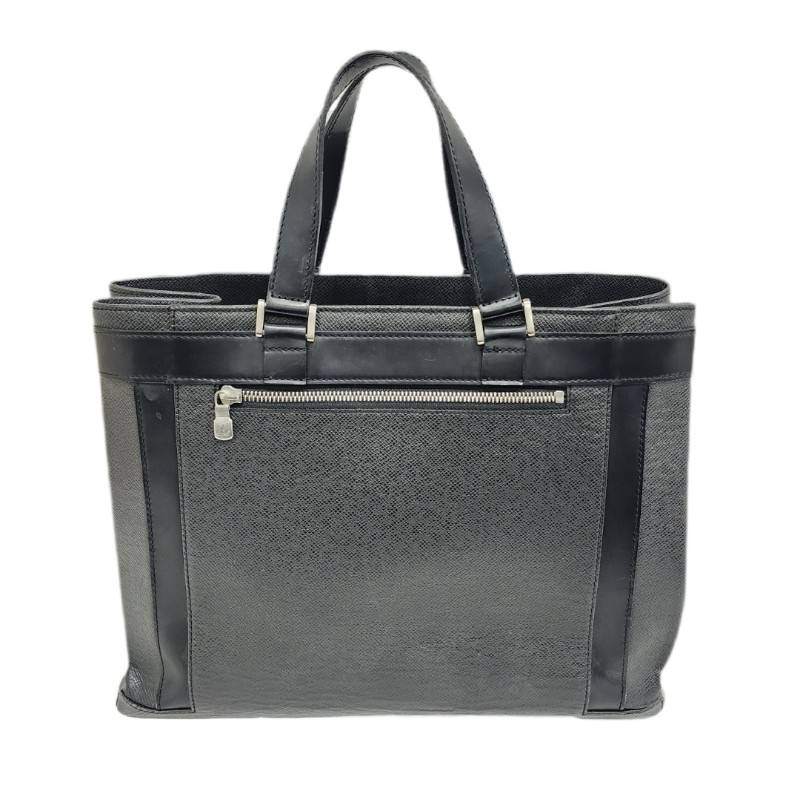 LOUIS VUITTON ルイヴィトン カスベック PM M31022 黒いこと タイ王国ガ なめし革 トートバッグ メンズ 【中古】 12602K206