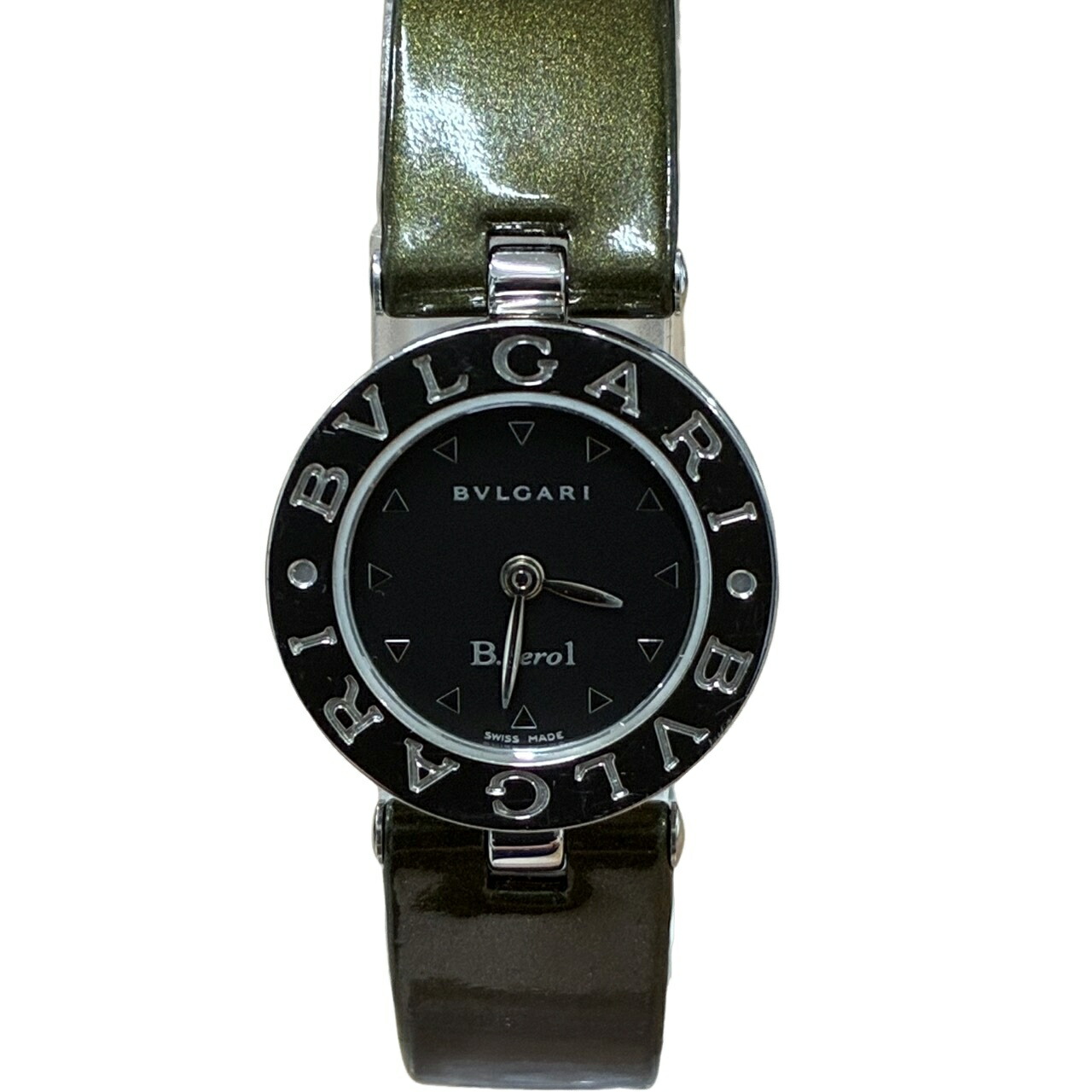 BVLGARI ブルガリ B.zero1 ビーゼロワン BZ22S 腕時計レディース クオーツ ブラック文字盤 未稼働品 【ジャンク品】 12602K303｜質屋アシスト店