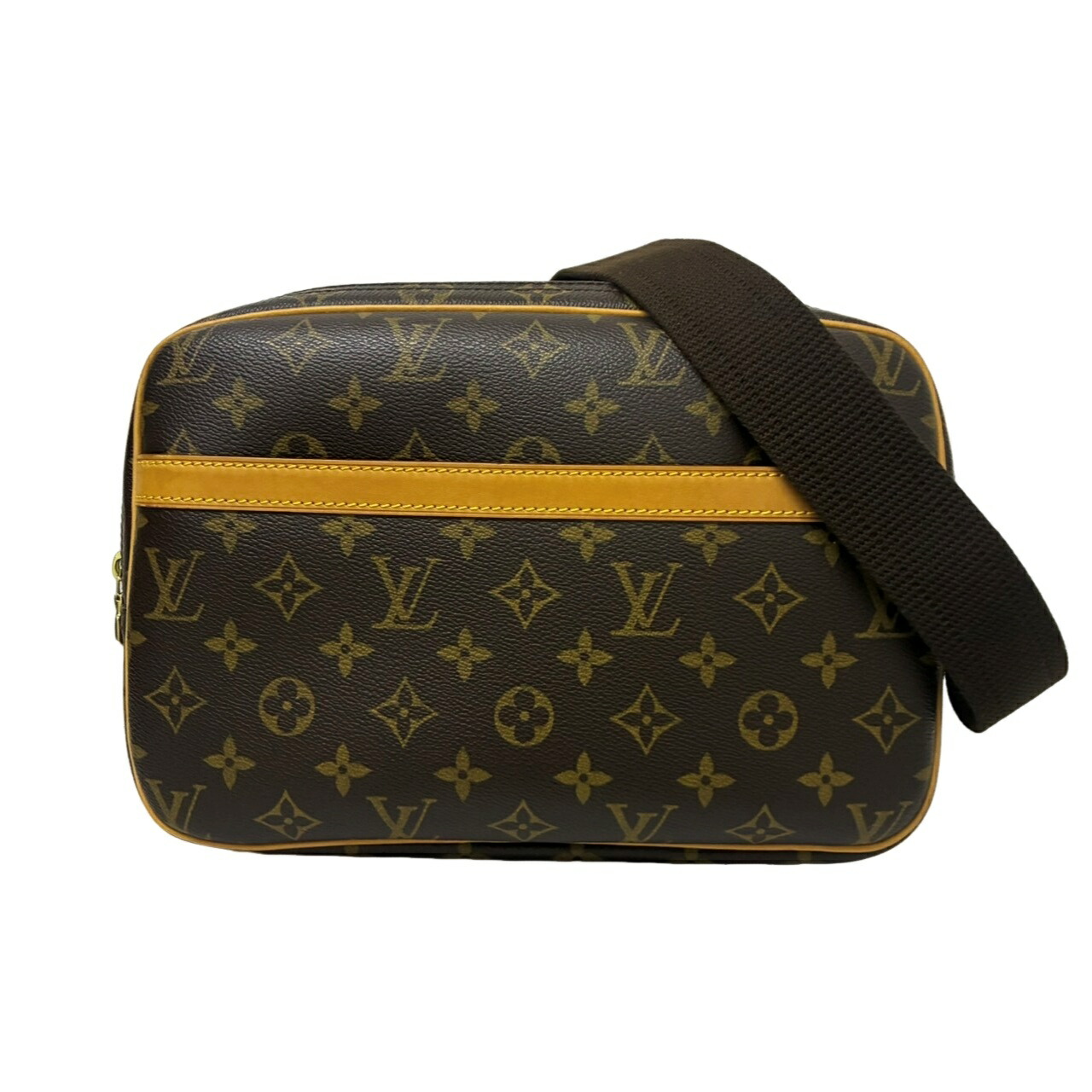 LOUIS VUITTON ルイヴィトン 探訪者 PM M45254 赤銅色 モノグラム ショルダーバッグ メンズ 【中古】 42603K99
