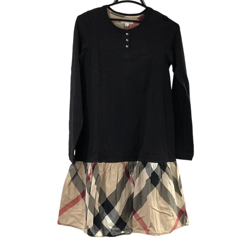 BURBERRY バーバリー 衣装 C8J13-474-09 本体綿100％ 黒いこと レディース 服 【未当て嵌める品蔵置き品】 12601K499