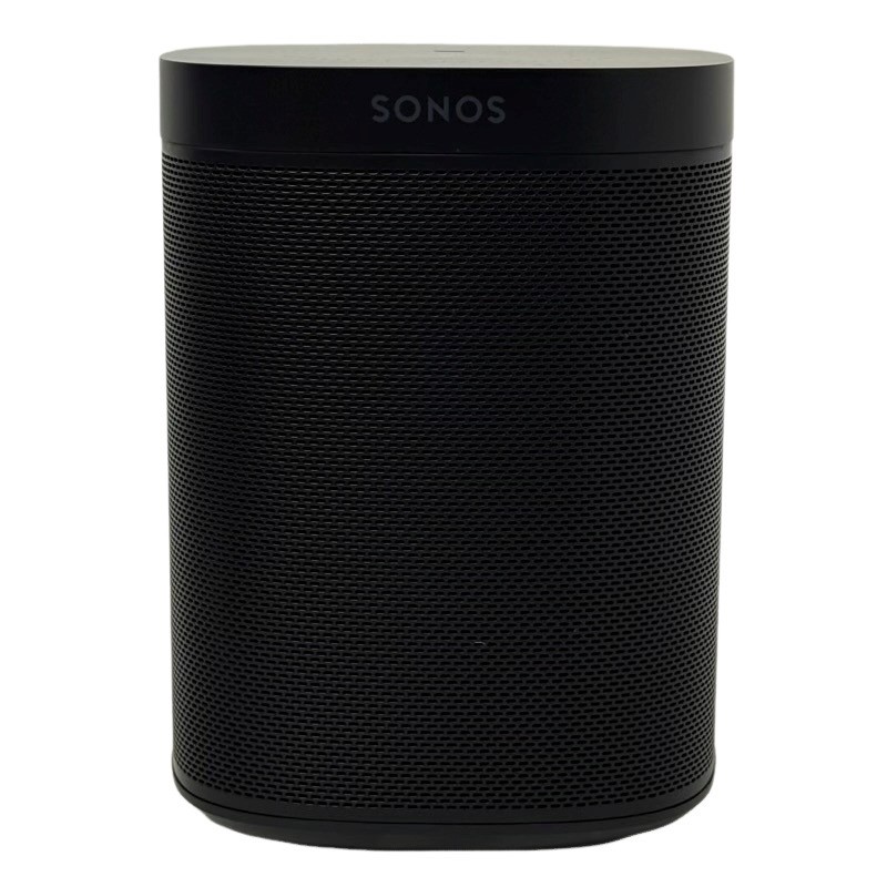 Sonos ソノス 無線電話金棒引き Sonos One Gen 2 ONEG2JP1BLK 黒いこと 動くこと突きとめる済 家電 電化生産物 【中古】 22603R30