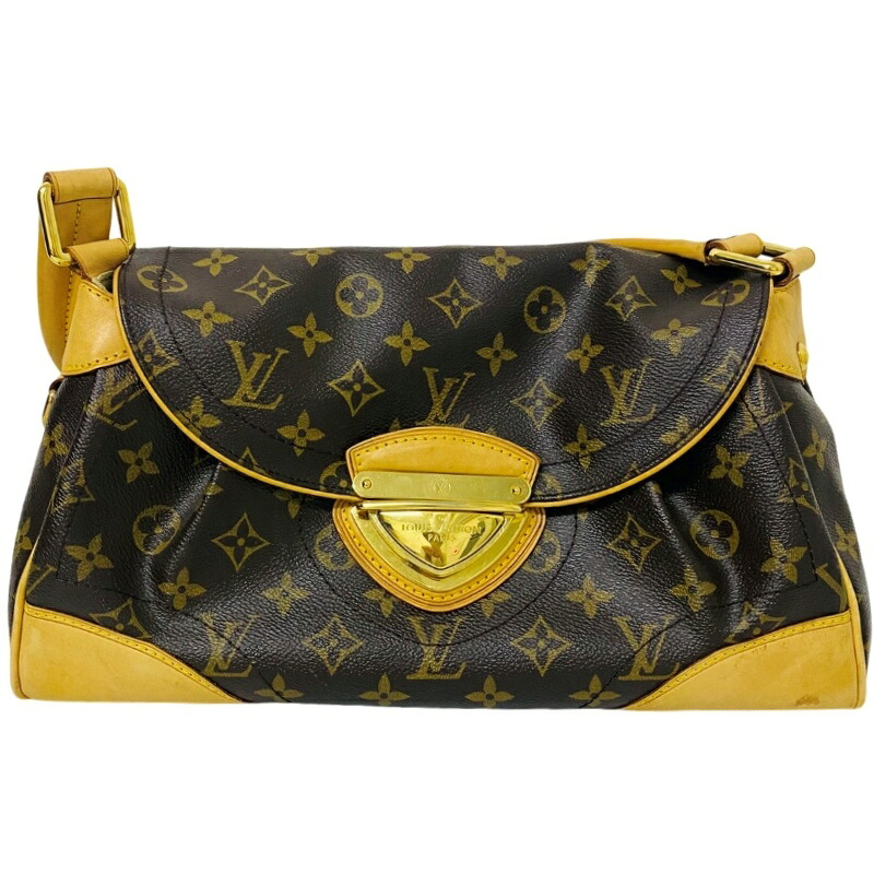 LOUIS VUITTON ルイヴィトン ビバリーMM M40121 赤銅色 モノグラム ショルダーバッグ レディース 【中古】 42603R12