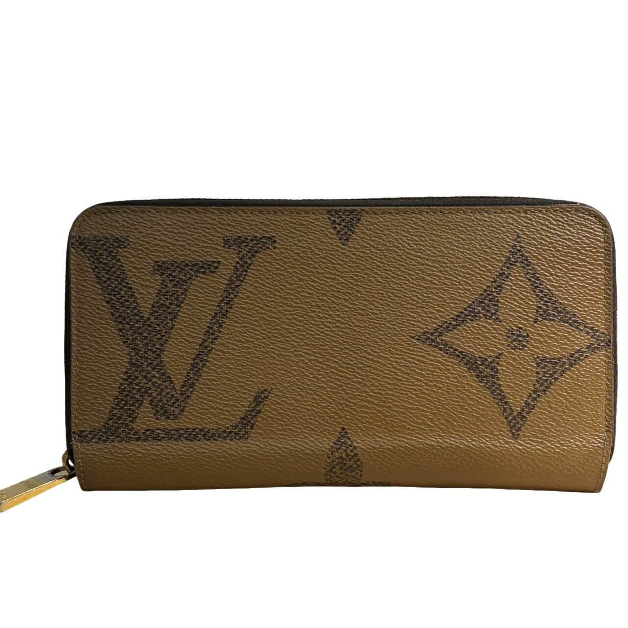 LOUIS VUITTON ルイヴィトン モノグラム･巨大な生物 逆さま ジッピーウォレット M69353 長紙入れ レディース 【中古】 12603R21