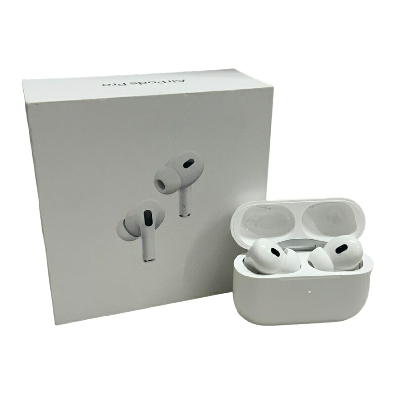 Apple Air Pods Pro 第2時人（USB-C） MTJV3J/A 白いこと 動くこと突きとめる済 家電 電化生産品 【中古】 22604R17