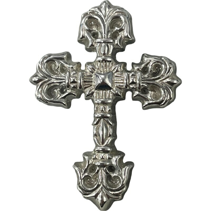 CHROME HEARTS クロムハーツ FILIG CROSS LRG フィリグリークロス シルバー 925 アクセサリー メンズ 【中古】 12604K381|質屋アシスト店