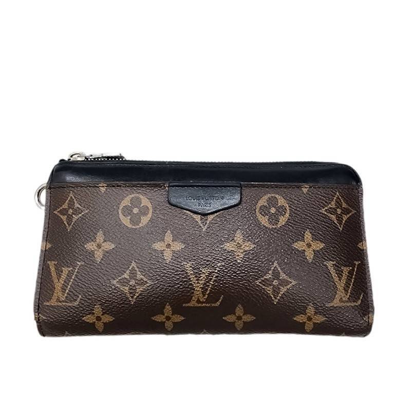 LOUIS VUITTON ルイヴィトン ジッピー・ドラゴンヌ M69407 ブラウン モノグラム マカサー 長財布 メンズ 【中古】 52604K394｜質屋アシスト店 24,903円