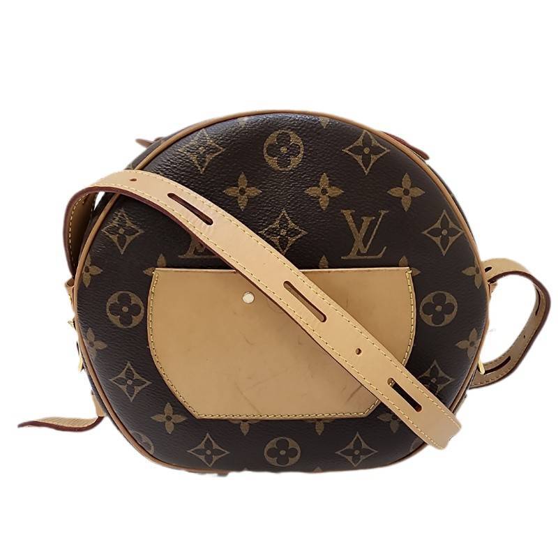 LOUIS VUITTON ルイヴィトン ボワット シャポー スープル M52294 ブラウン モノグラム ショルダーバッグ レディース 【中古】 22604K437｜質屋アシスト店