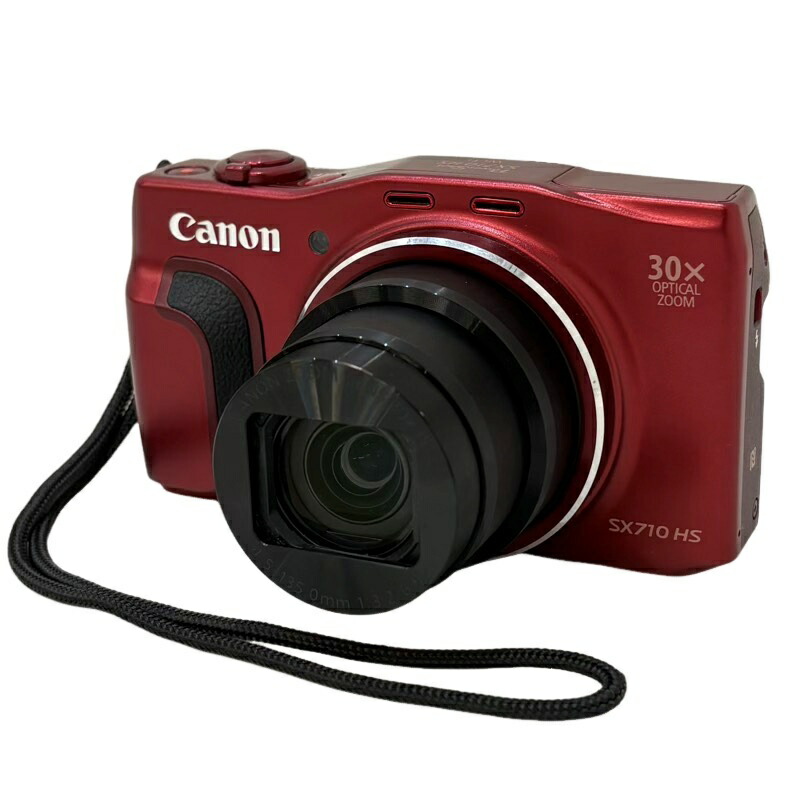 キヤノン Canon コンパクトデジタルカメラ PowerShot SX710 HS パソコン2194 上半身のみ 赤いこと 動くこと突きとめる済 【中古】 22604K398