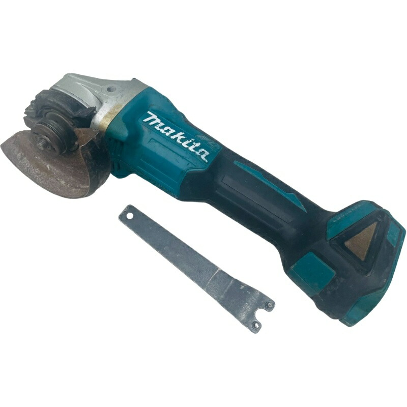 makita マキタ 申し受ける式ディスクグラインダ GA404DN 18V 緑であること 動くこと未突きとめる 【中古】 12605K130