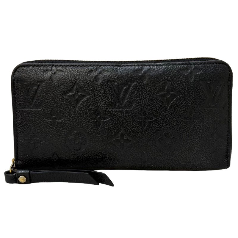 LOUIS VUITTON ルイヴィトン ジッピーウォレット M61864 ノワール モノグラム アン工業プラント 長紙入れ レディース 【中古】 22605R8