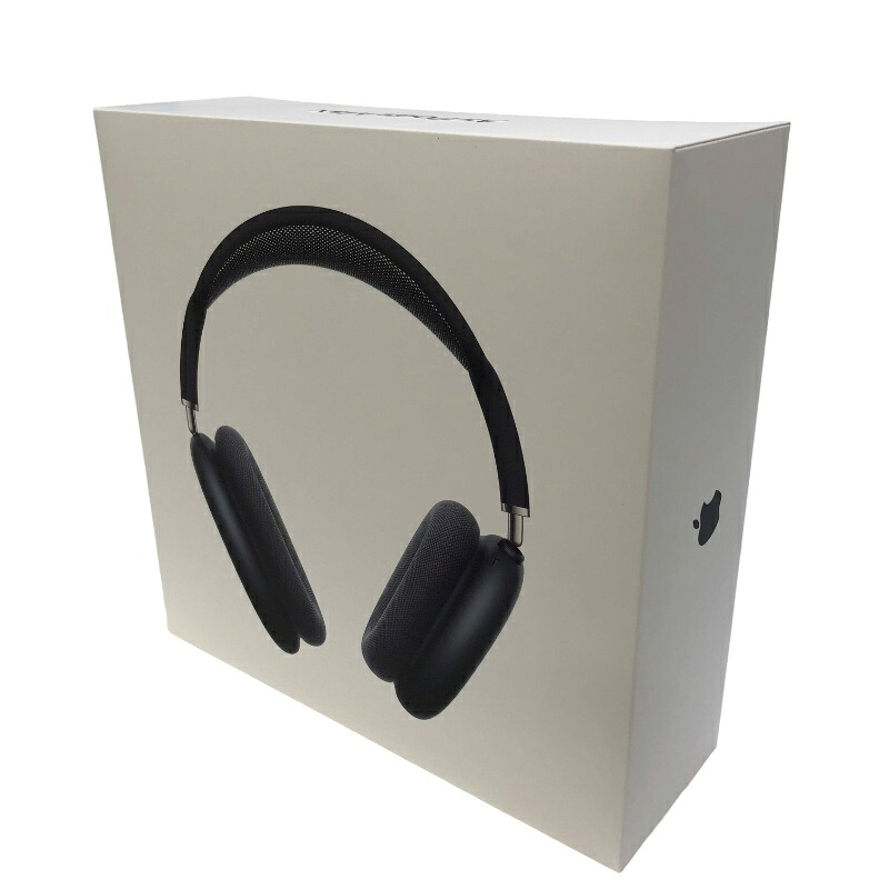 Apple オーバーイヤーヘッドフォン AirPods Max MWW43ZA/A 真夜中 押さえる引きうける2027年3月25日まで 【新品未開封品】 22605K407