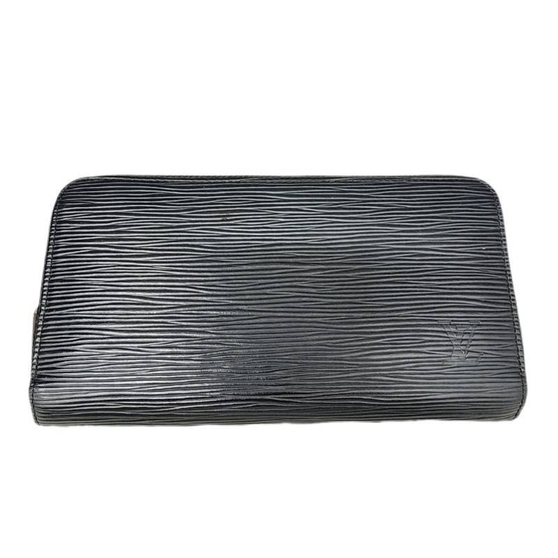 LOUIS VUITTON ルイヴィトン ジッピーウォレット M61857 黒いこと エピ なめし革 長金入れ メンズ 【中古】 52605K229
