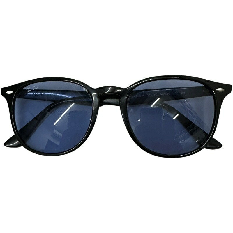 Ray-Ban レイバン 黒眼鏡 B4259F 601/80 黒いこと×青碧 黒眼鏡 メンズ 【中古】 32605R12
