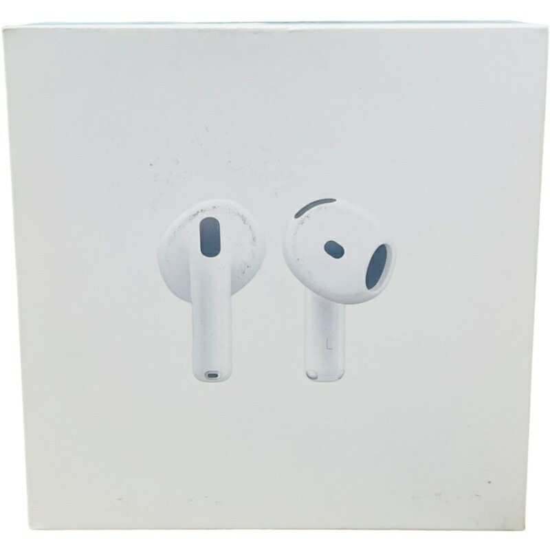 Apple AirPods 4 MXP63LL/A 白いこと 家電 電化生産物 【新品】 12605K471