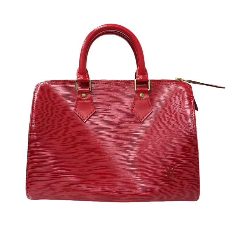 LOUIS VUITTON ルイヴィトン スピーディ25 M43017 カスティリアンレッド エピ なめし革 ハンドバック レディース 【中古】 22606K120