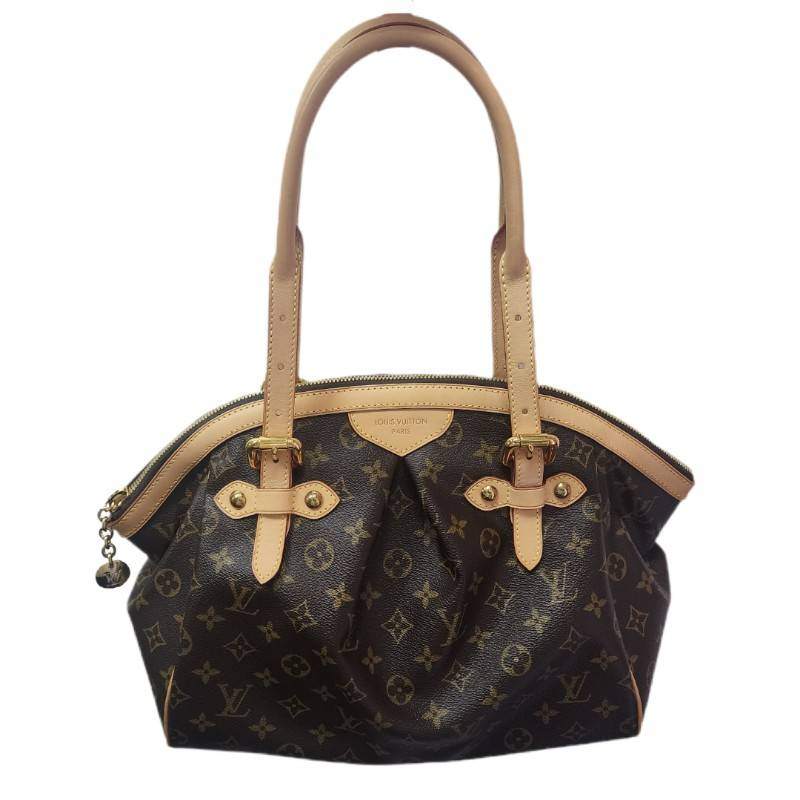 LOUIS VUITTON ルイヴィトン ティボリ GM M40144 ブラウン モノグラム ハンドバッグ レディース 【中古】 32605K155|質屋アシスト店