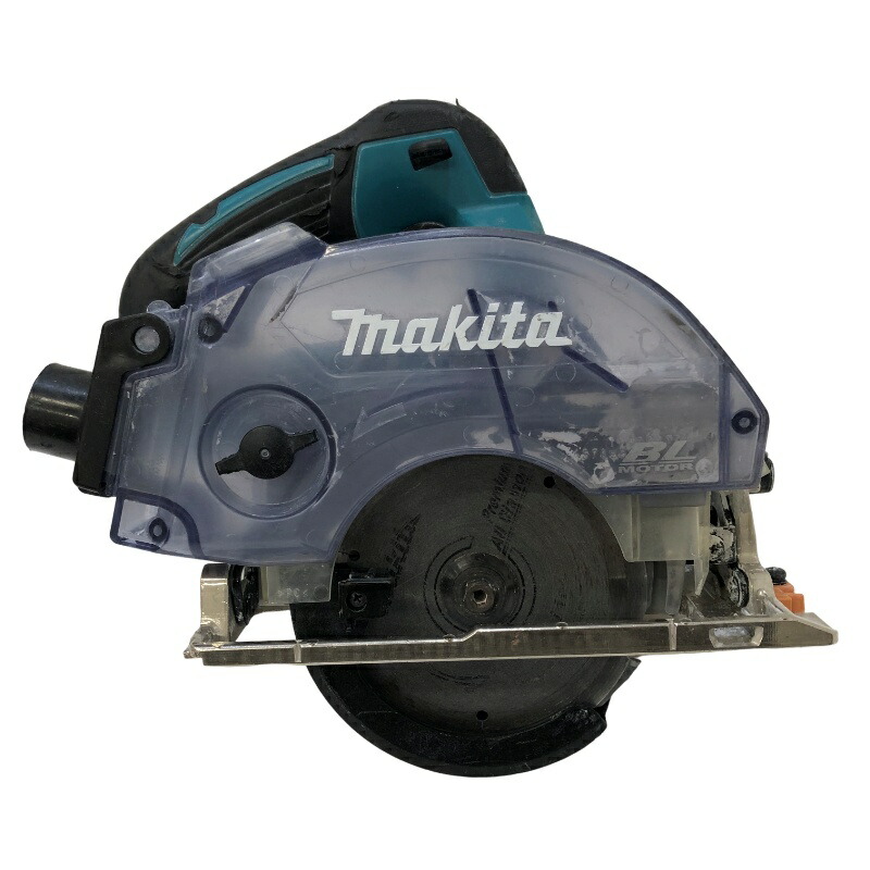 makita マキタ 18V 充電式防じんマルノコ KS513D マキタブルー 簡易稼働確認済 本体のみ 【中古】 22606R1｜質屋アシスト店