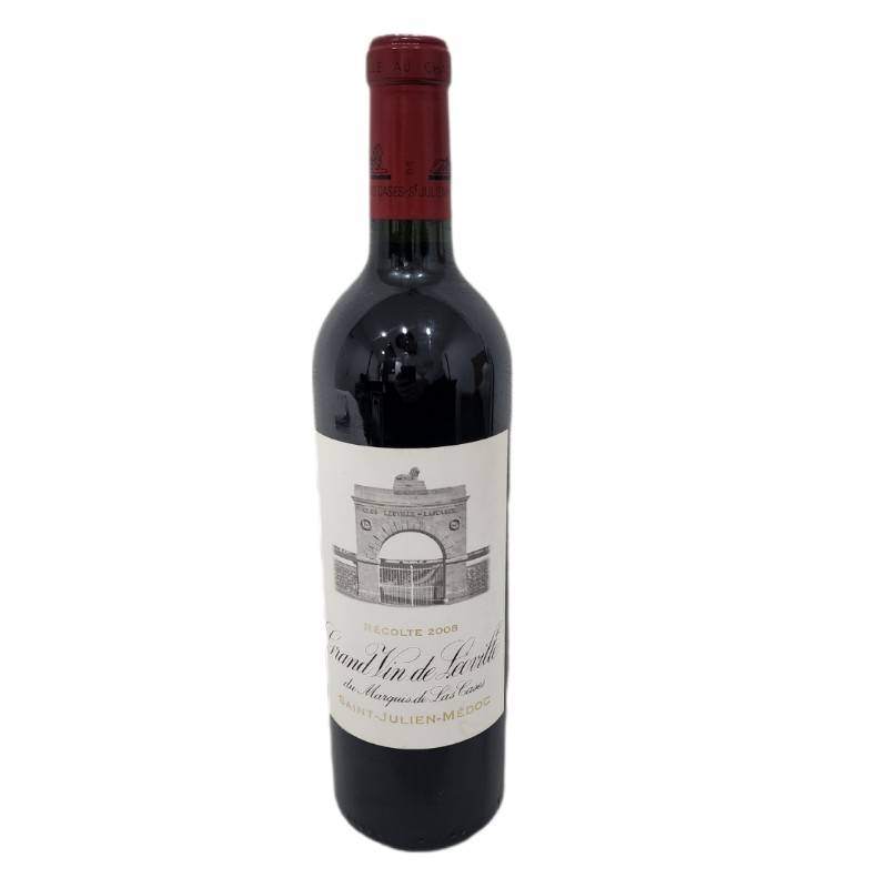 ワイン Grand Vin de Leoville du Marquis de Las Cases SAINT-JULIEN 2008 750ml 13.5度 【新品未開栓品】 12607K144｜質屋アシスト店