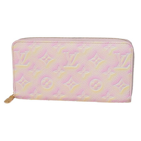 ◆ミウラ◆【大幅値下げ！】ルイ・ヴィトン LOUIS VUITTON モノグラム アンプラント サマー スターダスト ジッピーウォレット 長財布 M81299【中古】【smtb-TD】【saitama】
