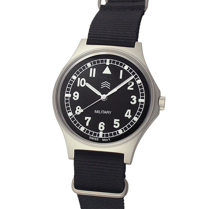 ◆ミウラ◆ ナバルウォッチ NAVAL WATCH ロイヤル 正規陸軍 ミリタリーウォッチ Mil.-03-BK 石英 新品【smtb-TD】【saitama】