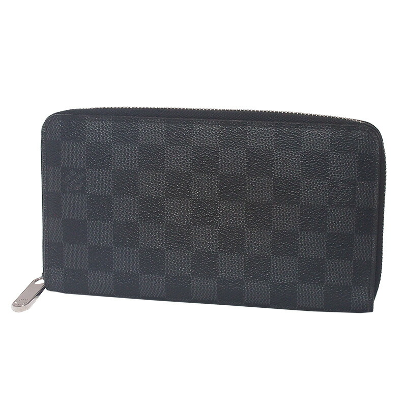 ◆ミウラ◆ ルイ・ヴィトン LOUIS VUITTON ジッピー オーガナイザー 長財布 N63077 ダミエ グラフィット【中古】【smtb-TD】【saitama】 30,940円