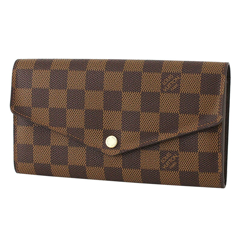 ◆ミウラ◆ ルイ・ヴィトン LOUIS VUITTON ポルトフォイユ サラ 長紙入れ N63209 ダミエ【中古】【smtb-TD】【saitama】