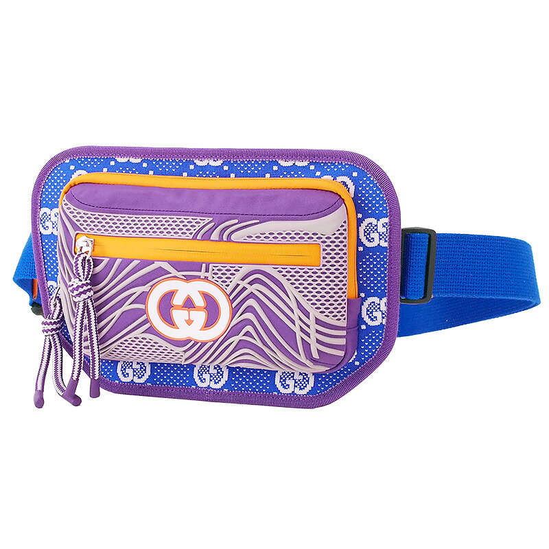 ◆ミウラ◆ グッチ GUCCI GGナイロン ベルトバッグ インターロッキング 752102 【未使用】【smtb-TD】【saitama】
