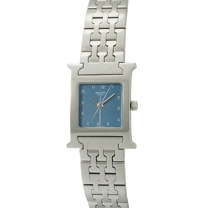◆ミウラ◆ エルメス HERMES Hウォッチ HH1.210 仕上済 電池交換済【中古】【smtb-TD】【saitama】