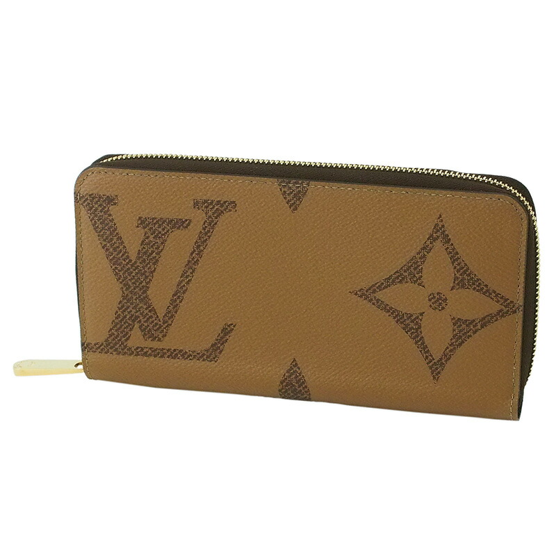◆ミウラ◆ ルイ・ヴィトン LOUIS VUITTON ジッピー ウォレット 巨大な生物 長紙入れ モノグラム 逆さま M69353【中古】【smtb-TD】【saitama】