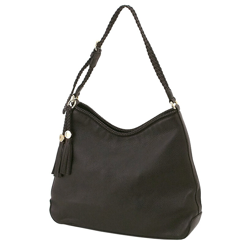 ◆ミウラ◆ グッチ GUCCI ワンショルダーバッグ フリンジ ダークブラウン レザー 336659【中古】【smtb-TD】【saitama】|質 ミウラ