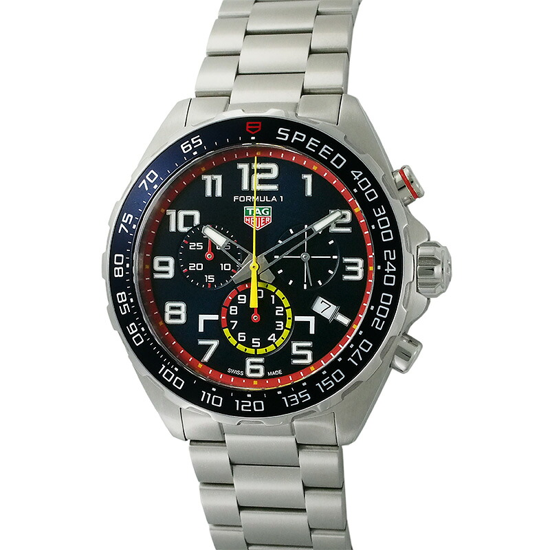 ◆ミウラ◆ タグ・ホイヤー TAG Heuer フォーミュラ1 クロノグラフ レッドブル レーシング メンズ クオーツ 仕上/電池交換済 CAZ101AL【中古】【smtb-TD】【saitama】|質 ミウラ