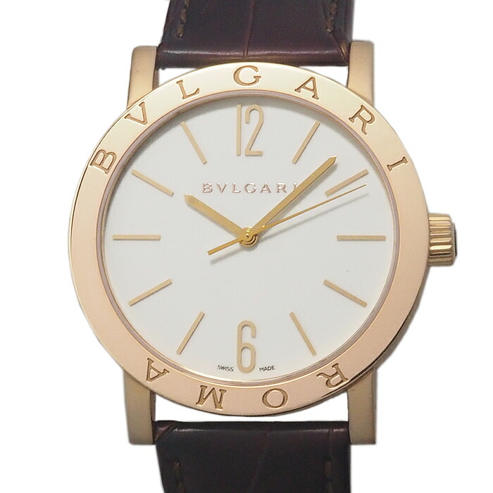楽天市場】【緑屋質屋】ブルガリ BBP41WGLXT(BB41GXTRO) ブルガリ
