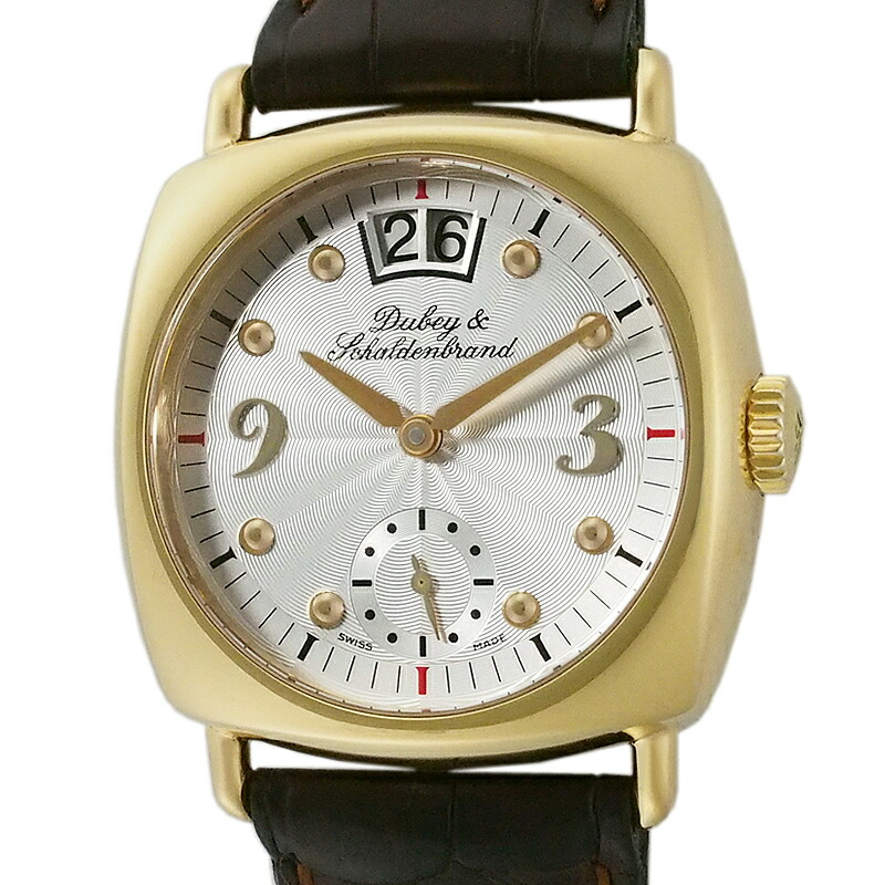 ダービーアンドシャルデンブラン DUBEY＆SCHALDENBRAND カレ コンブレ 暦 中古 ウオッチ メンズ腕時計-腕時計