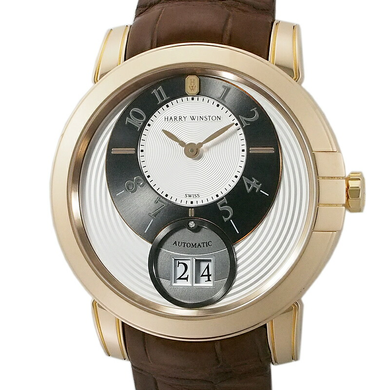 ハリー・ウィンストン HARRY WINSTON ミッドナイト ビッグデイト MABD42RL 自動巻 仕上済 箱・保証書付 中古 腕時計 792,000円