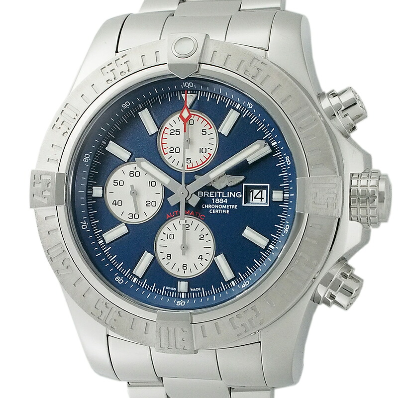ブライト輪っか BREITLING 百貨店 アベンジャーII クロノグラフ A13371 仕上済 中古 ウォッチ