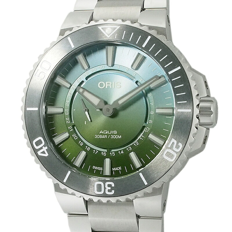 オリス ORIS ダットワット リミテッドエディション II 01.743.773434197 自動小銃巻 箱・御墨付き付 中古 ウオッチ
