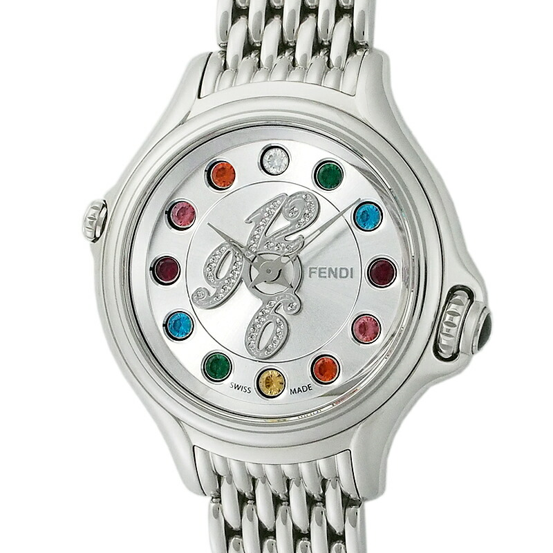 フェンディ FENDI クレイジーカラット 10500L 石英 レディース 箱付 中古 ウオッチ