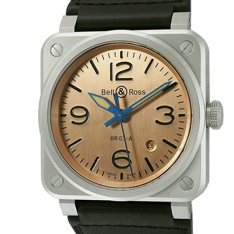ベル＆ロス Bell&Ross コッパー SS 自動巻 BR03A 仕上済 中古 腕時計｜質　清水屋